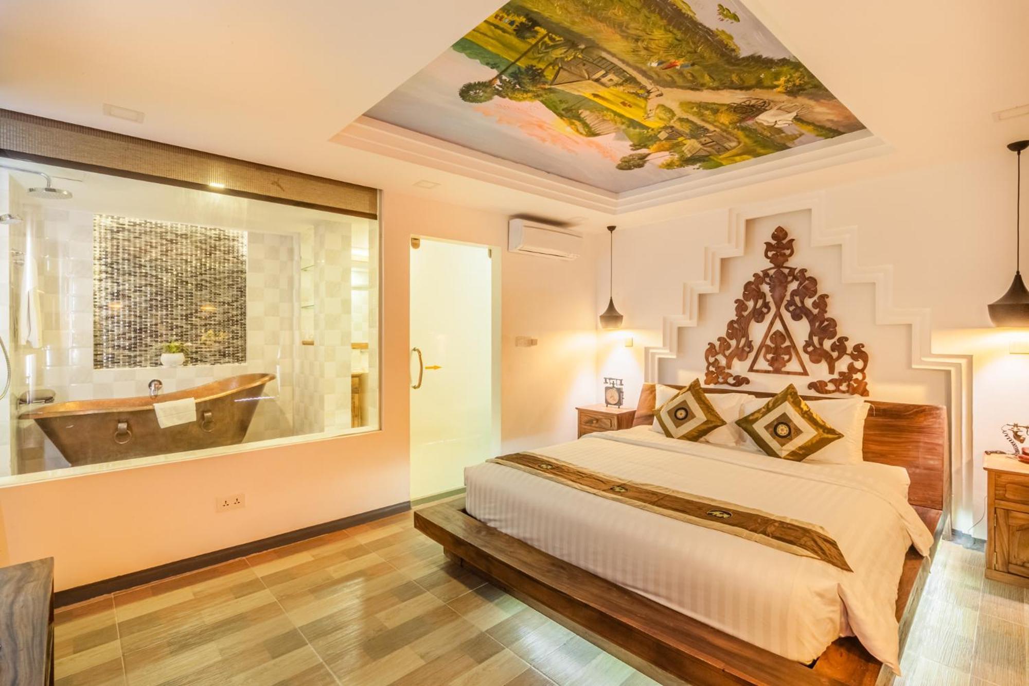 Bamboo Retreat Villa Siem Reap Ruang foto