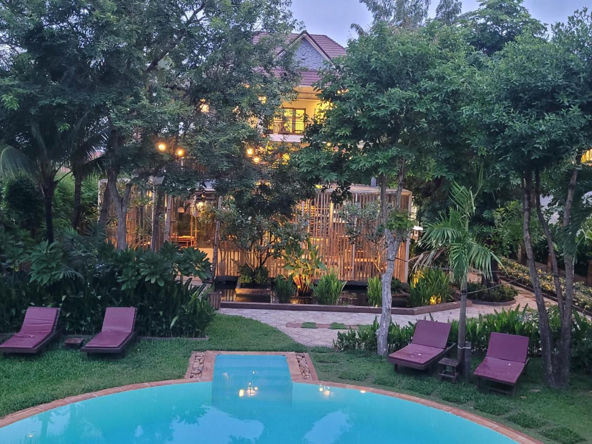 Bamboo Retreat Villa Siem Reap Bagian luar foto